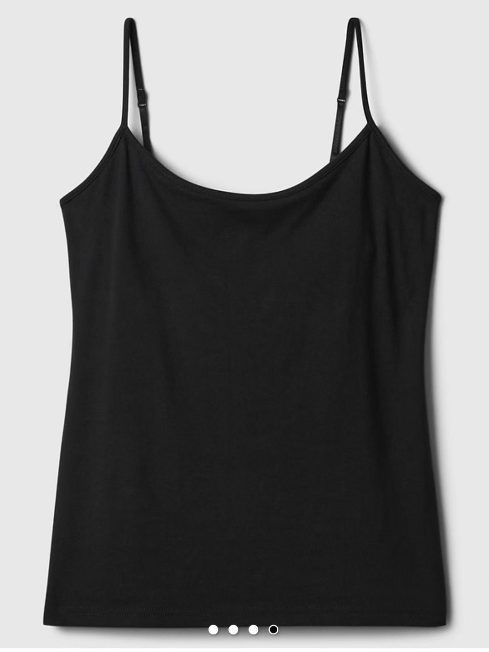 Gap Stretch Cami with Shelf Bra Black XXL Set of 2 NWT